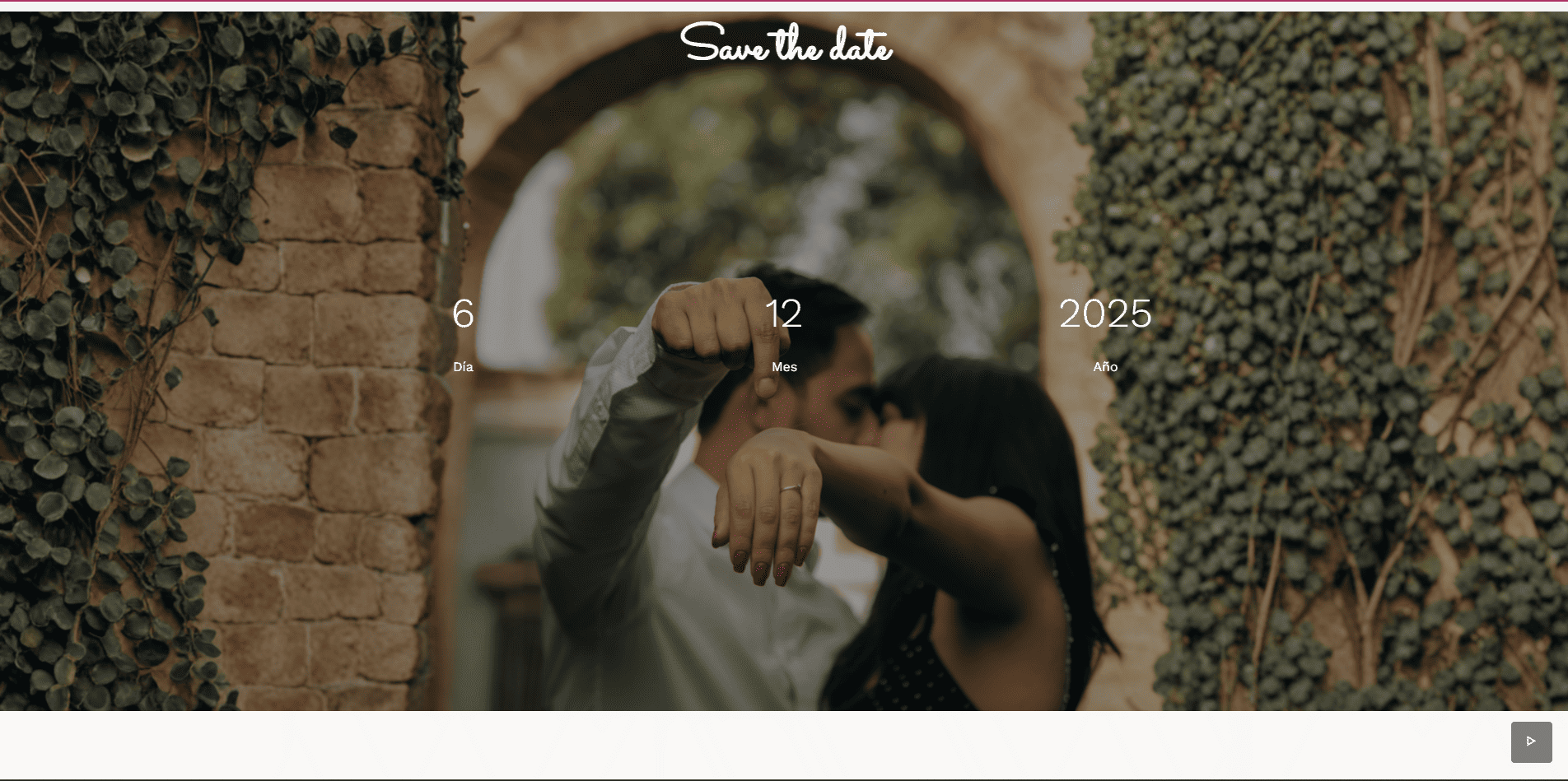 Save the date vista 2